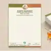 organic food store letterhead a4