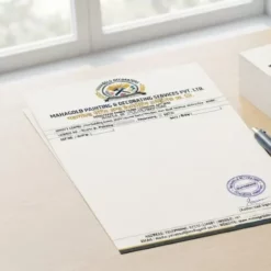 painter contractor letterhead a4