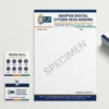 pan card aadhaar centre letterhead a4