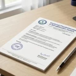 physiotherapy rehab centre letterhead