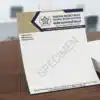 police welfare association letterhead a4