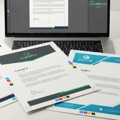 print ready ai letterhead design service