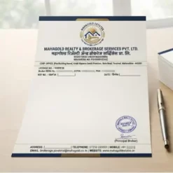 real estate broker letterhead a4