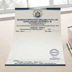 rera registered builder letterhead a4