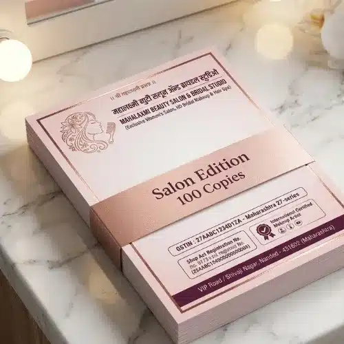 salon beauty parlour letterhead a4