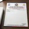 school sports committee letterhead a4