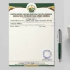 seed company letterhead a4 print