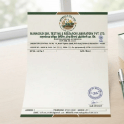 soil testing laboratory letterhead a4
