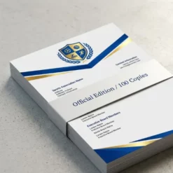 sports club association letterhead a4