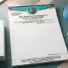 sports physiotherapy letterhead a4