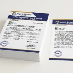tamil letterhead a4 print 100 copies