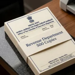 tehsildar revenue office letterhead a4