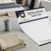 textile garment factory letterhead a4