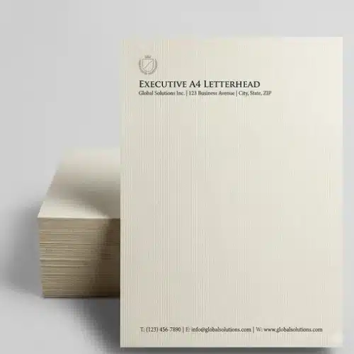 textured laid paper letterhead a4