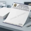 traffic police welfare letterhead a4