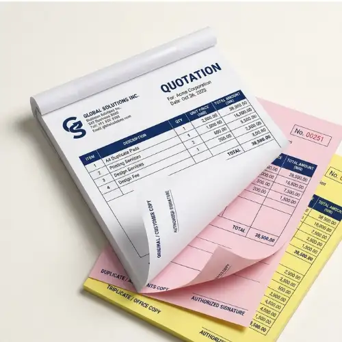 triplicate letterhead ncr 3 ply 50