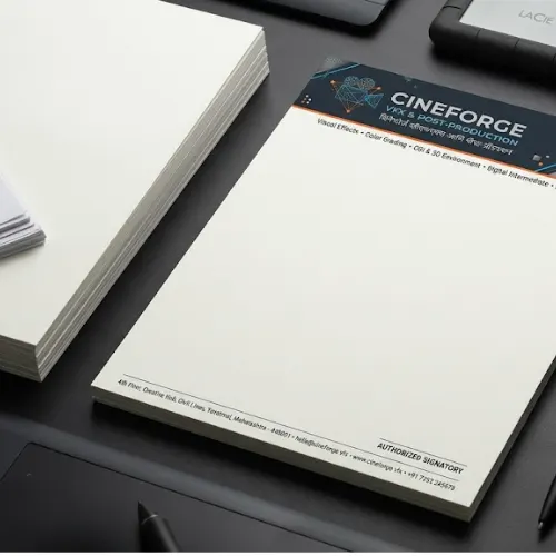 vfx post production letterhead a4