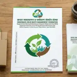 waste management ngo letterhead a4