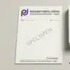 web design agency letterhead a4