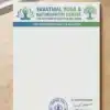 yoga naturopathy centre letterhead a4