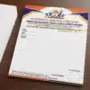 youth club letterhead a4 print