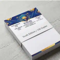 youth organisation letterhead a4 100